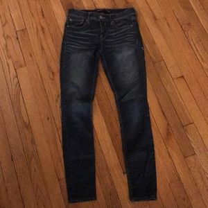 Women’s Express Mid Rise Jean Legging - Dark/6